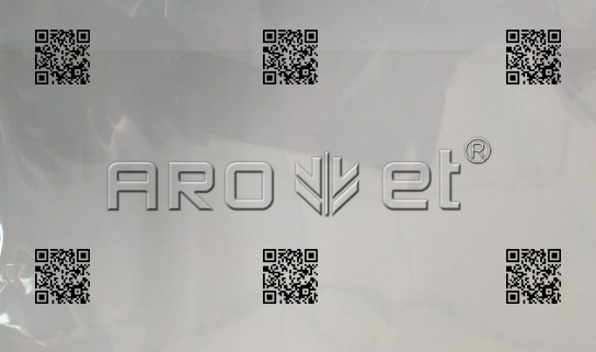 Z6人生就是博A-one高速UV喷码机在PE膜上喷二维码